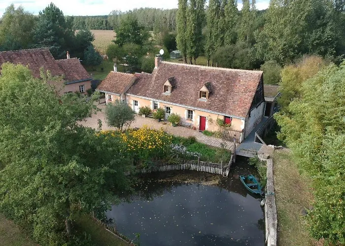 Moulin De La Diversiere, Gites Avec Piscine En Pleine Nature Savigné-sous-le-Lude fotoğrafı