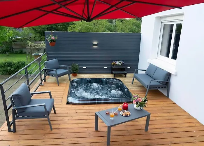 Gite Le Berceau Du Marin 4 Chambres Terrasse & Spa Redon Centre 300M Saint-Nicolas-de-Redon photo
