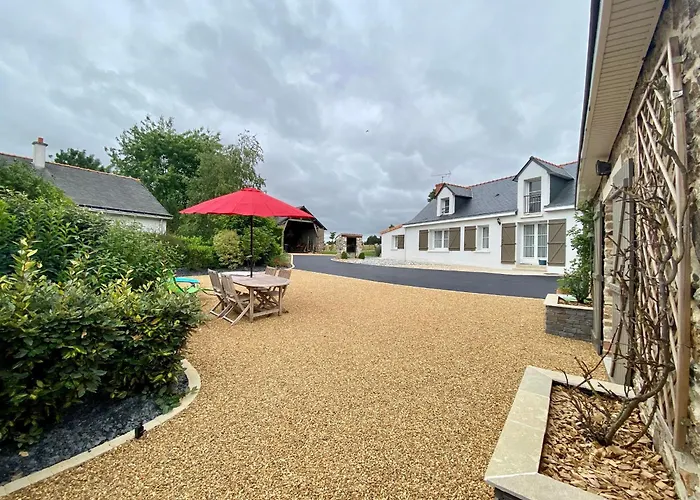 Gite Renove Au Calme Avec Jardin, Terrasse Et Acces A Une Plage Amenagee - Fr-1-306-1219 Mésangerの写真