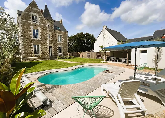 Manoir De La Fontaine Saint-Jean Villa Crossac photo