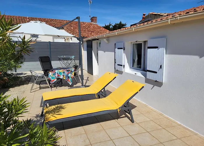 Charmante Maison Renovee Avec Jardin Commun, Proche Plage Et Commerces, Ideale Pour 2 Personnes - Fr-1-426-509 Saint-Vincent-sur-Jard photo