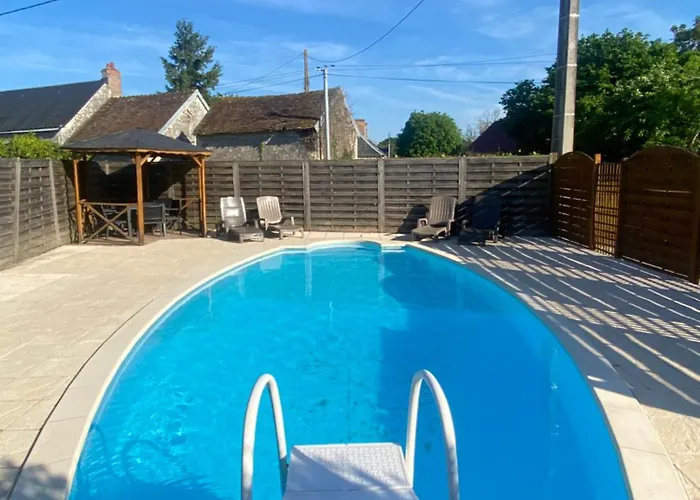 La Boulaie - Lovely Gite With Private Pool - Not Shared Parcay-les-Pins foto