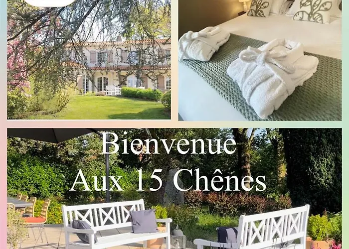 Les 15 Chênes: Spacious Parkland Retreat near Puy du Fou Saint-Mesmin  photo