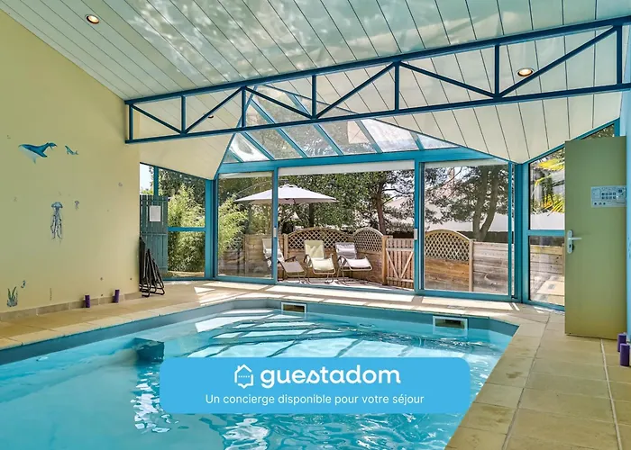 Violette Villa - Piscine Notre-Dame-de-Riez fotoğrafı