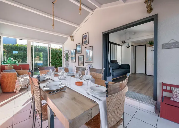 Фото 500 M De La Plage, Jardin, 4 Adultes 1 Enfant Сен-Мишель-Шеф-Шеф