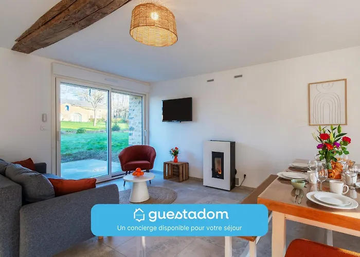 Maison De L'If - Jardin - Calme - Wifi Saint-Denis-du-Maine képek