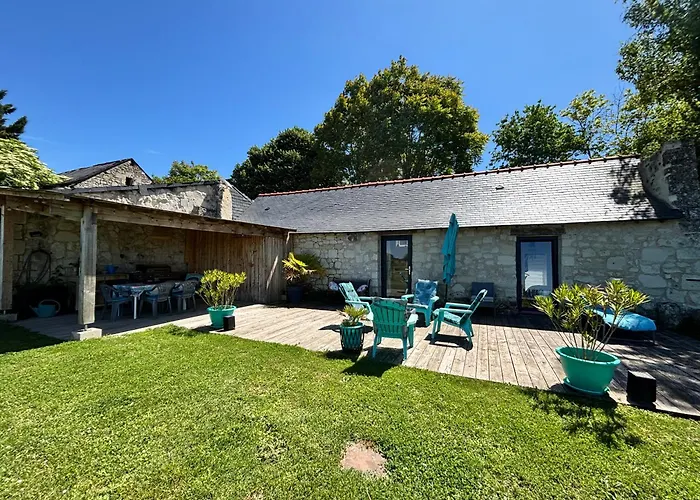 Фото Tiny House Gite La Poiteviniere, Terrasse, Barbecue, Proche Saumur Et Loire Neuille
