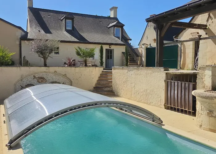 Fontaine-MilonL'Antre-Neuf - 9P, Piscine, Arrivee Autonome, Wifi别墅照片