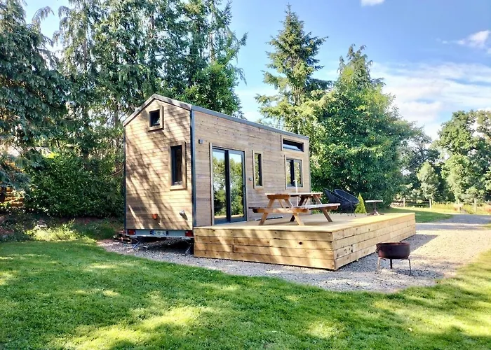 Villa Tiny House Du Coq Aux Anes Saint-Denis-de-Gastines foto