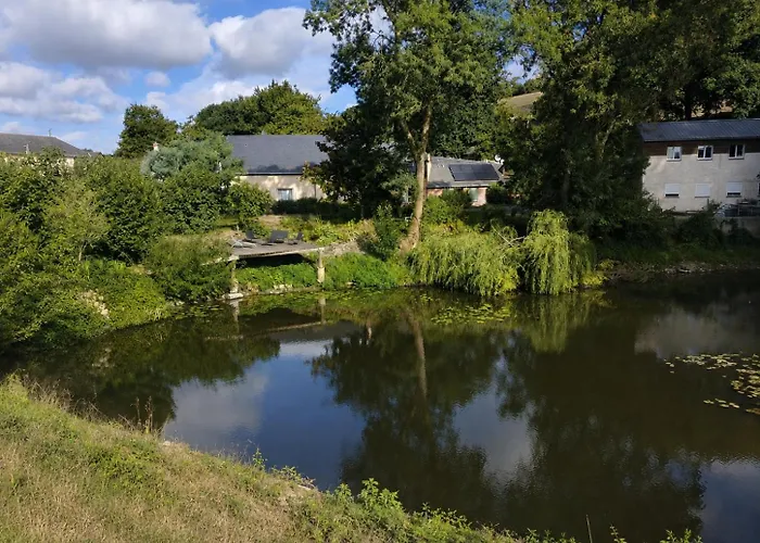 Repos Au Bord De L'Eau Villa Nyoiseau foto